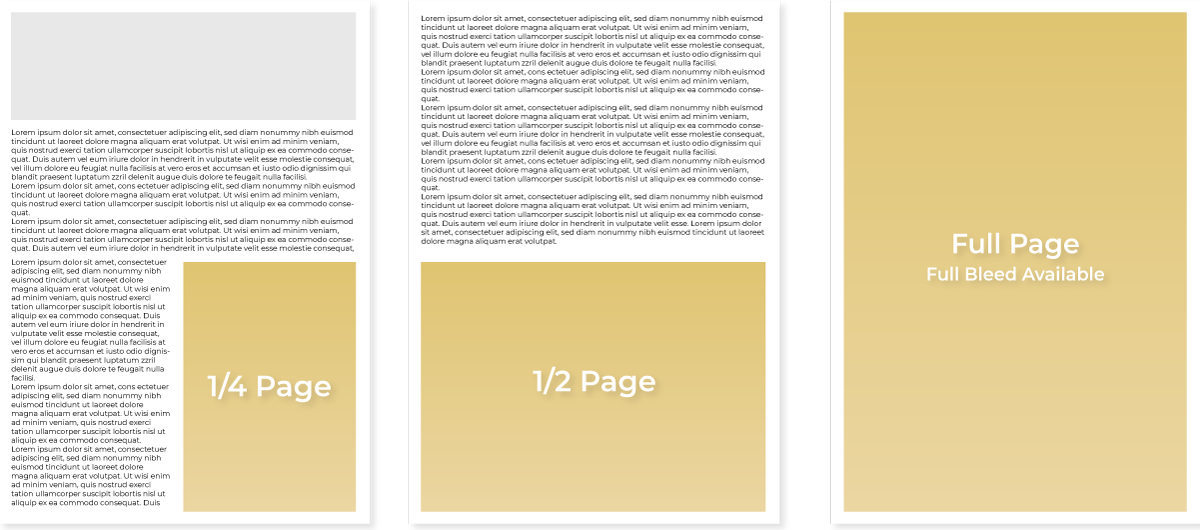 Ad Specifications - MyFM Quest for the Best Magazine